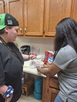 Eat Well and Feel Well at the Helen R. Tucker Adult Developmental Center